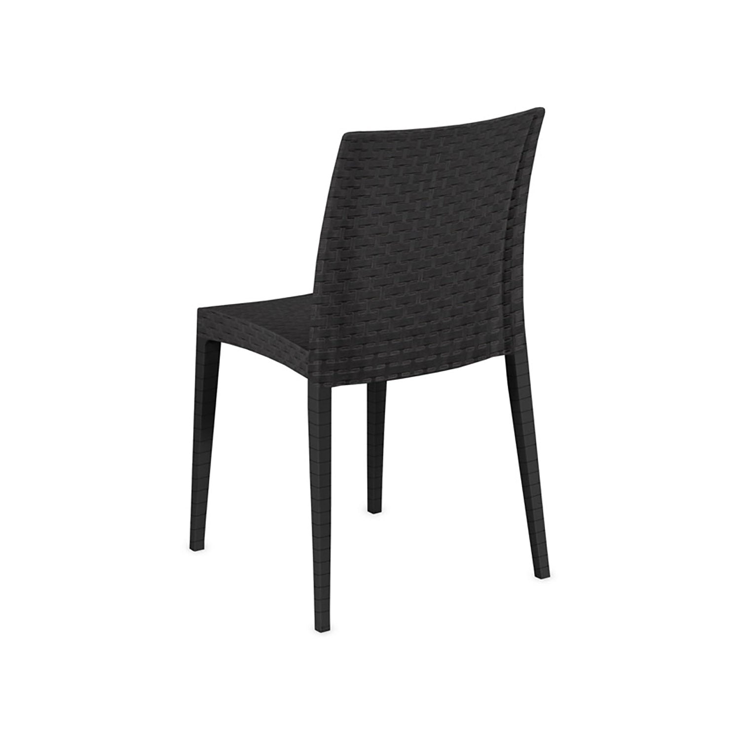 PROGARDEN - Sedia da giardino Madam Antracite Linea Contract - h81x48x42 cm
